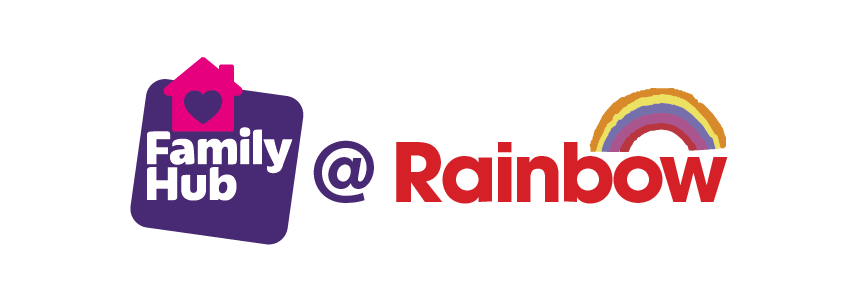 Family Hub at Rainbow logo